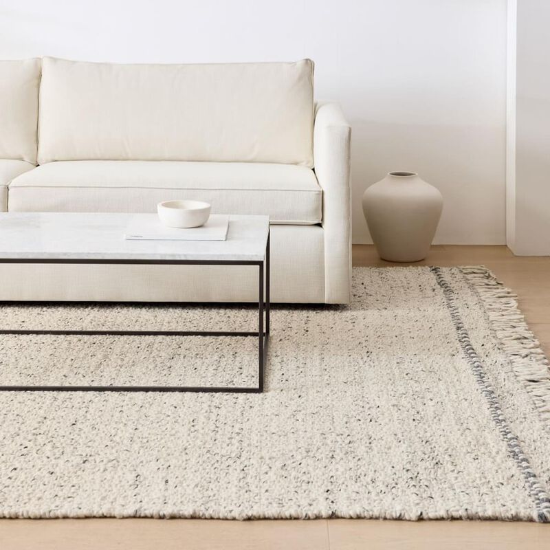 West Elm Marled Texture Chunky Rug 152x244cm image number 2