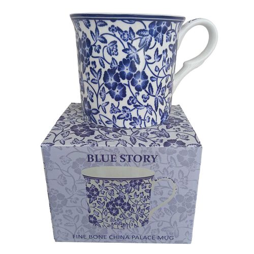 Dyme Bone China Palace Mug - Blue Story