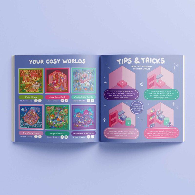Hinkler Cosy Sticker Worlds Magical Whimsy image number 3