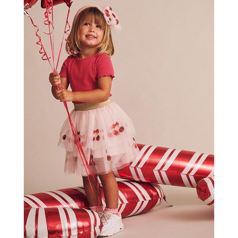 Huxbaby Cherry Rib Tee 3M-2Y image number 3