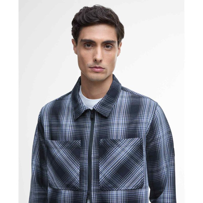 Barbour International Arne Checked Overshirt image number 2