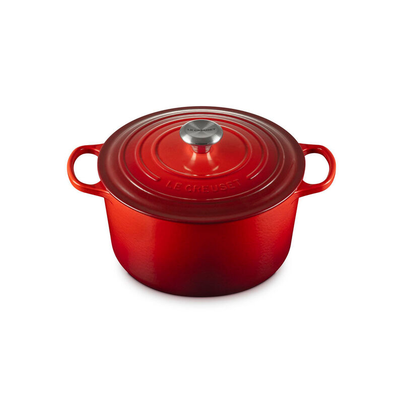 Le Creuset Deep Round Casserole Oven 26cm SS Knob image number 4
