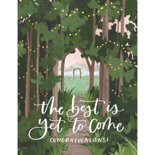 Wedding Trees Card
