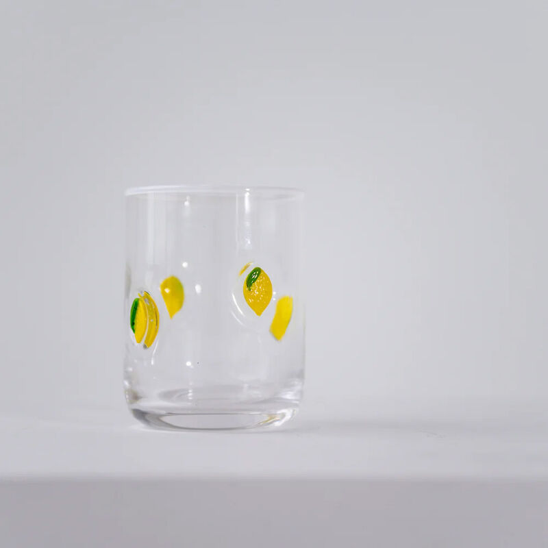 Home Lab Lemon Icon Glass Set Of 4 image number 1