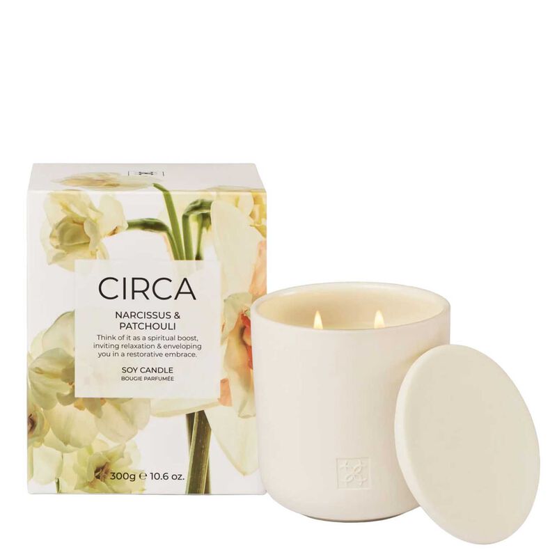 CIRCA Narcissus & Patchouli Candle 300g image number 0