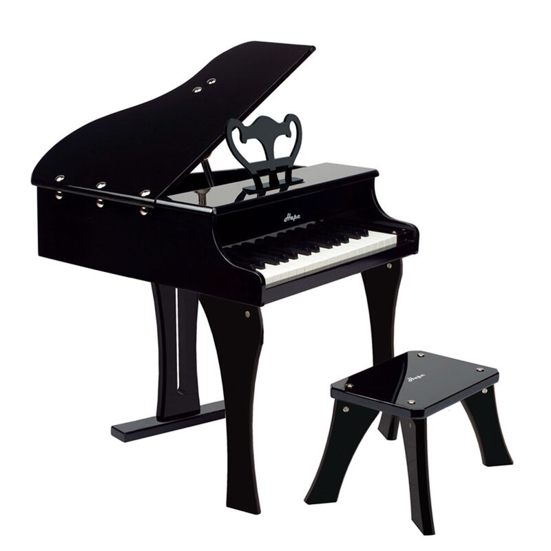 Hape Happy Grand Piano Black image number 0
