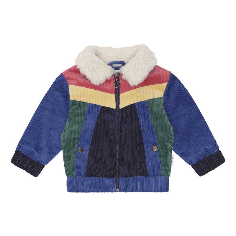 Huxbaby Colour Block Cord Jacket 3-5Y image number 0