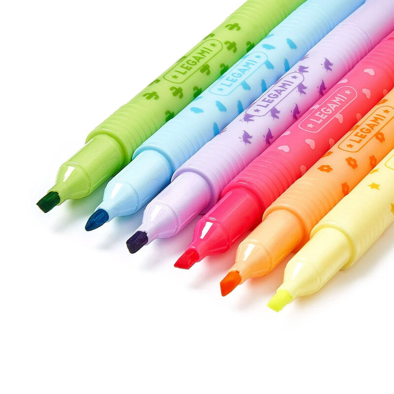 Legami Set of 6 Erasable Magic Highlighters image number 3