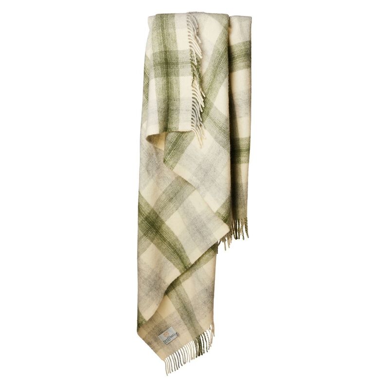 Tweedmill Lifestyle Meadow Check Throw 150x183cm image number 1