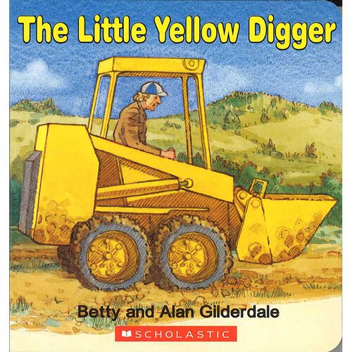 Little Yellow Digger Board Book