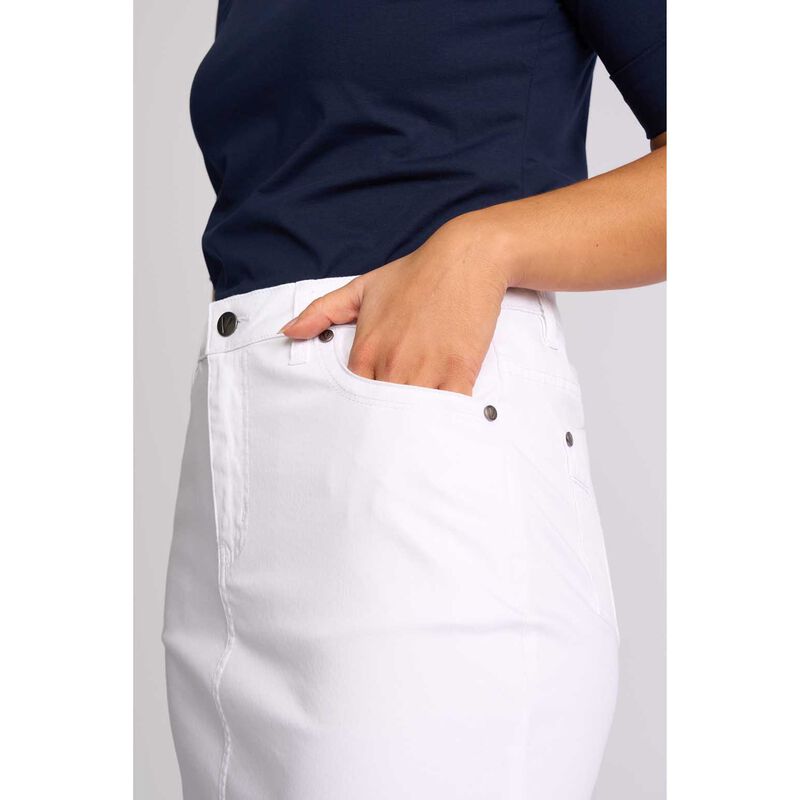 Vassalli Plain Lightweight Skirt image number 2