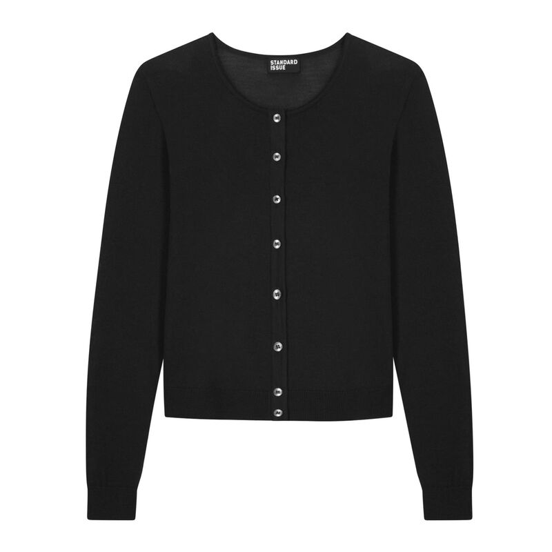 Standard Issue Merino Crop Crew Cardi image number 0
