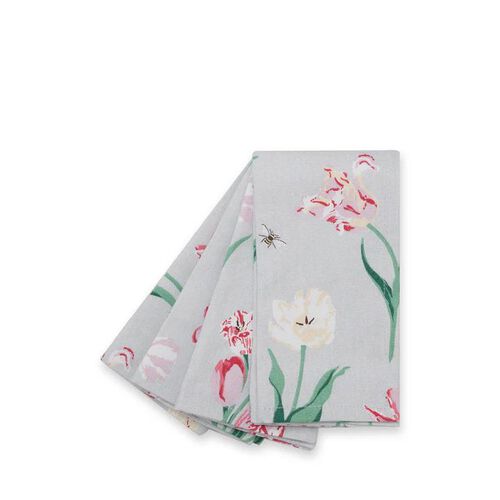 Sophie Allport Napkins  Set Of 4 - Tulips
