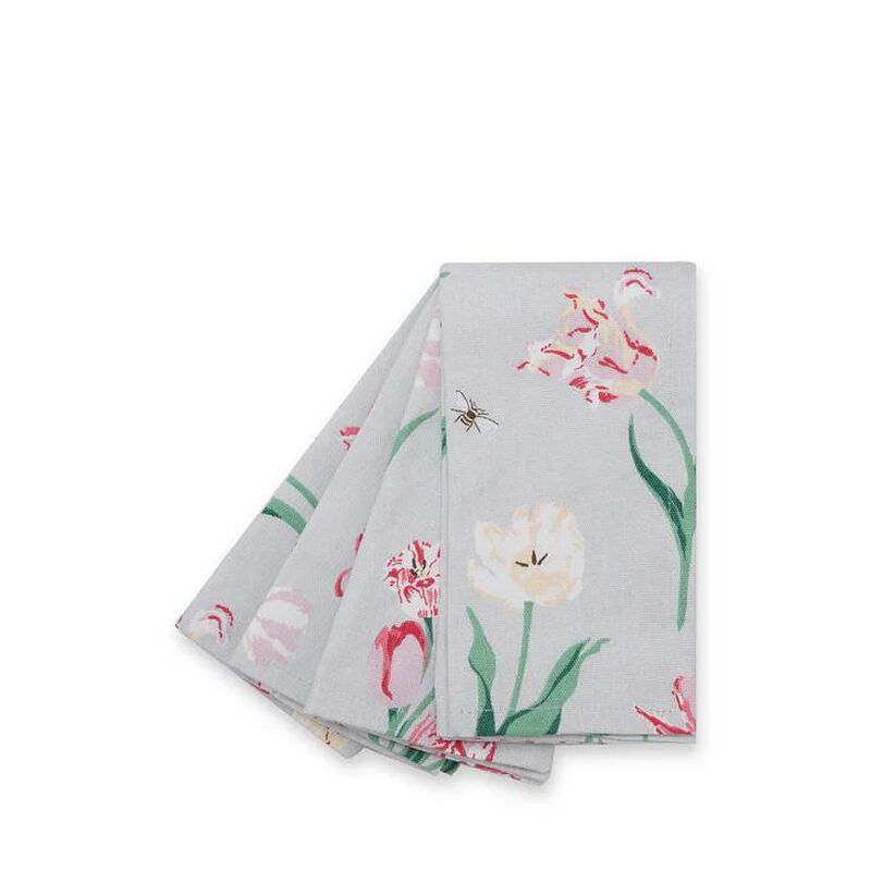 Sophie Allport Napkins  Set Of 4 - Tulips image number 0