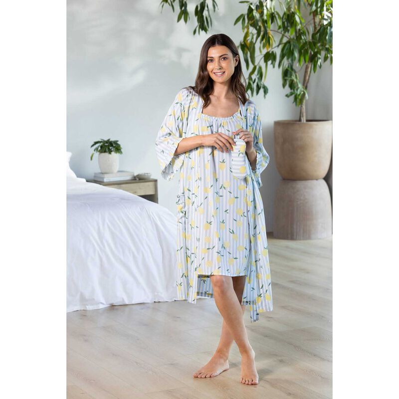Wallace Cotton Limonella Robe image number 1