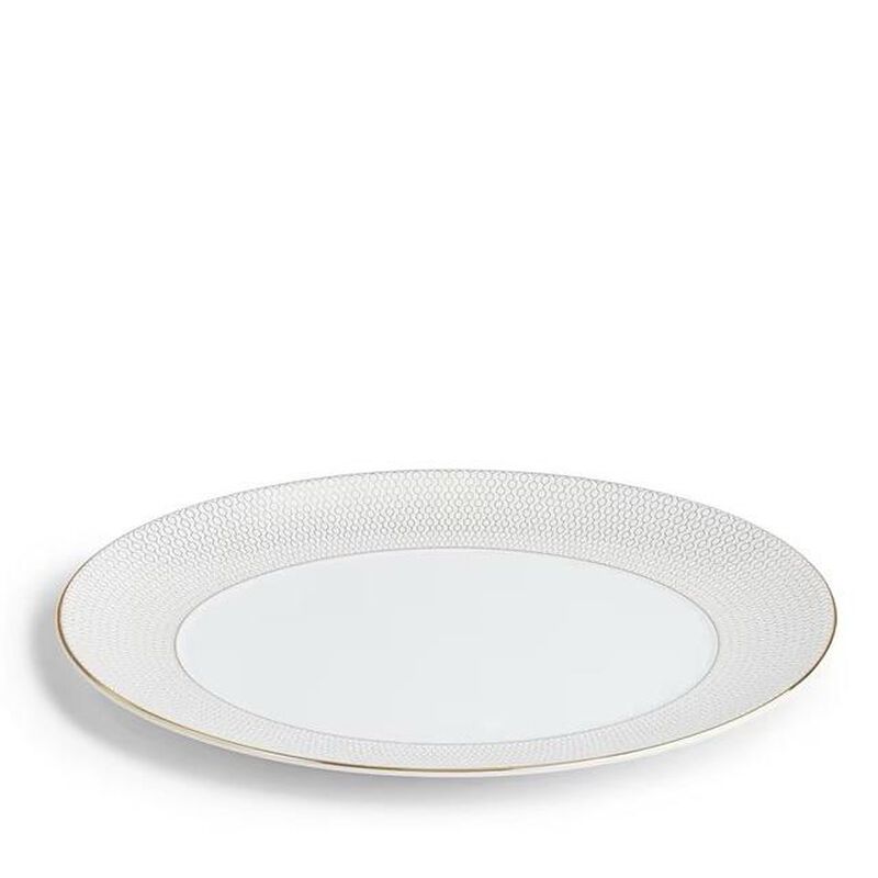 Wedgwood Gio Gold Oval Plate 33cm image number 1