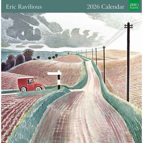 Museums & Galleries Eric Ravilious 2026 Wall Calendar