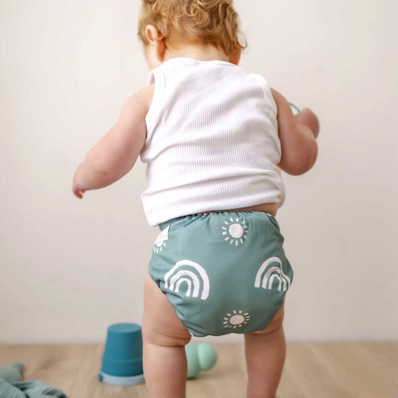 Bear & Moo After The Rain Cloth Nappy image number 1