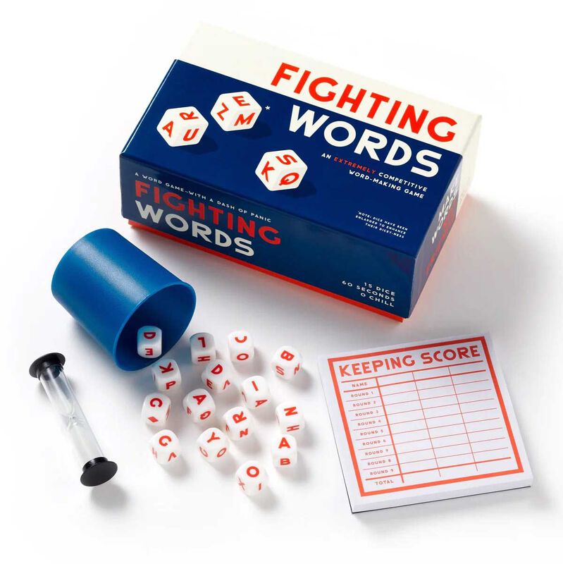 Brass Monkey Fighting Words Dice Game image number 1