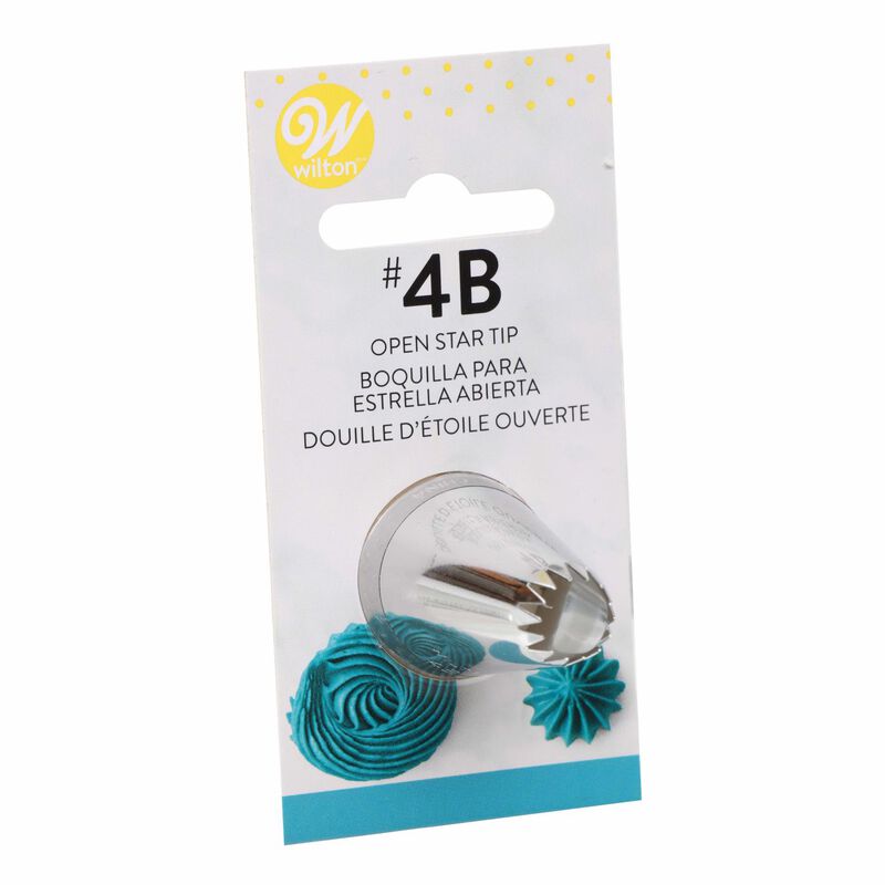 Wilton Open Star Tip #4B image number 0