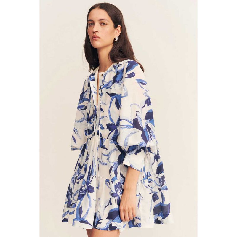 Shona Joy Willa Tiered Mini Dress image number 2