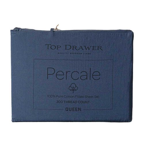 Top Drawer 300TC Cotton Percale Sheet Set