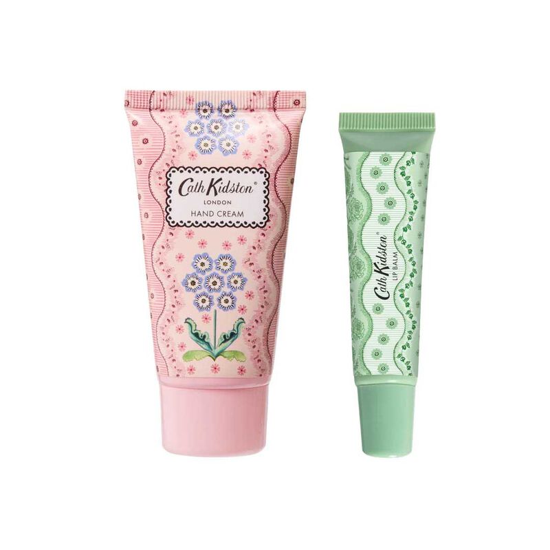 Cath Kidston Woven Flowers Hand & Lip Bag image number 1