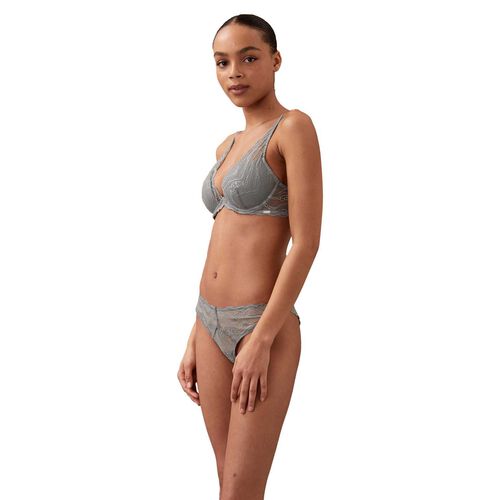 Calvin Klein Sensual Stretch Lace Lightly Lined Plunge