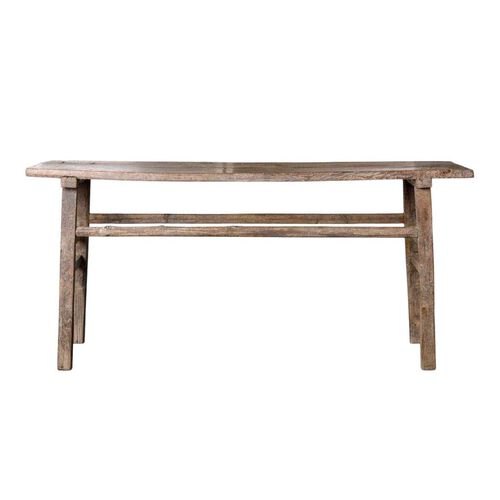 French Country Curio Console Table A