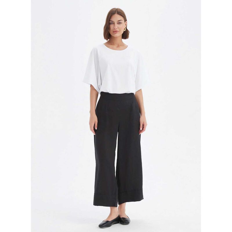 TIRELLI Wide Leg Linen Pant image number 3