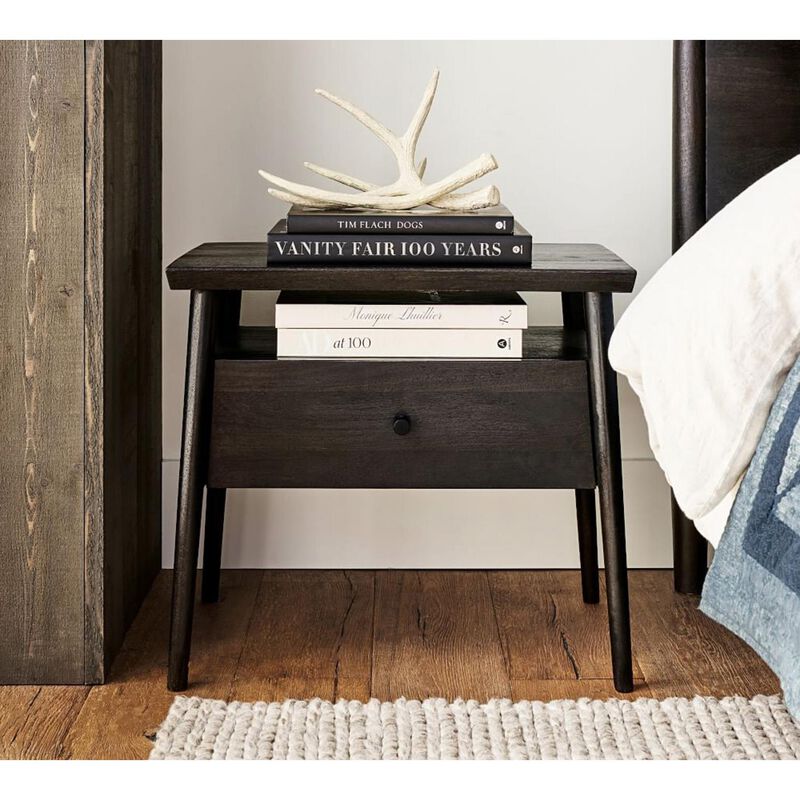 Pottery Barn Willow Bedside Nightstand 65cm image number 3