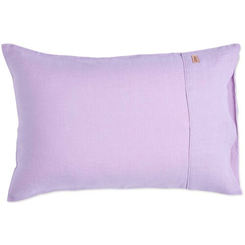 Kip&Co Lavender Linen Pillowcases 2P Std Set