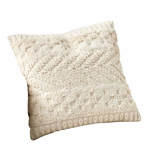 Pottery Barn Goss Handwoven Silk Pillow