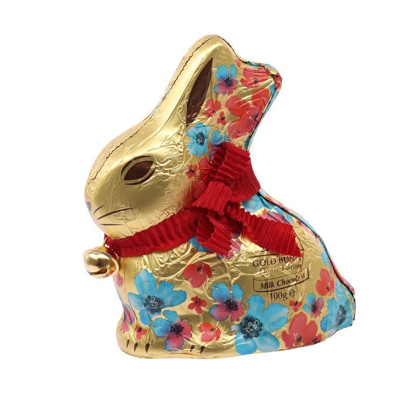 Lindt Gold Easter Bunny Flower 100g image number 0