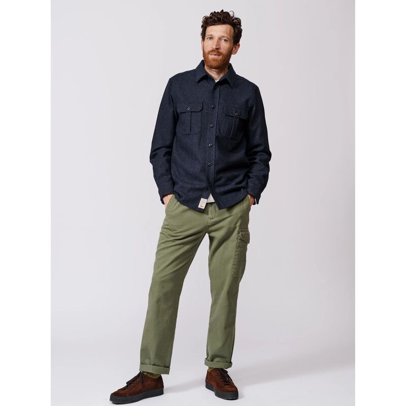 Aubin Lysaghts Wool Overshirt image number 3