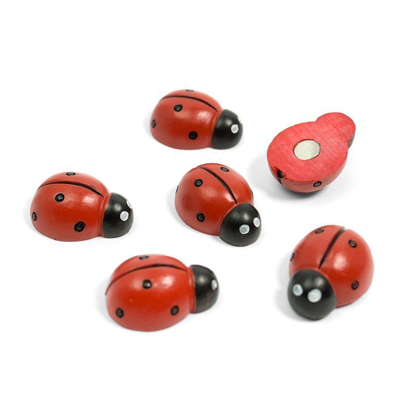 Trendform Ladybug Magnets Set of 6 image number 0