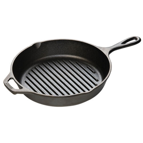 Lodge Logic Round Grill Pan - 26cm x 5cm