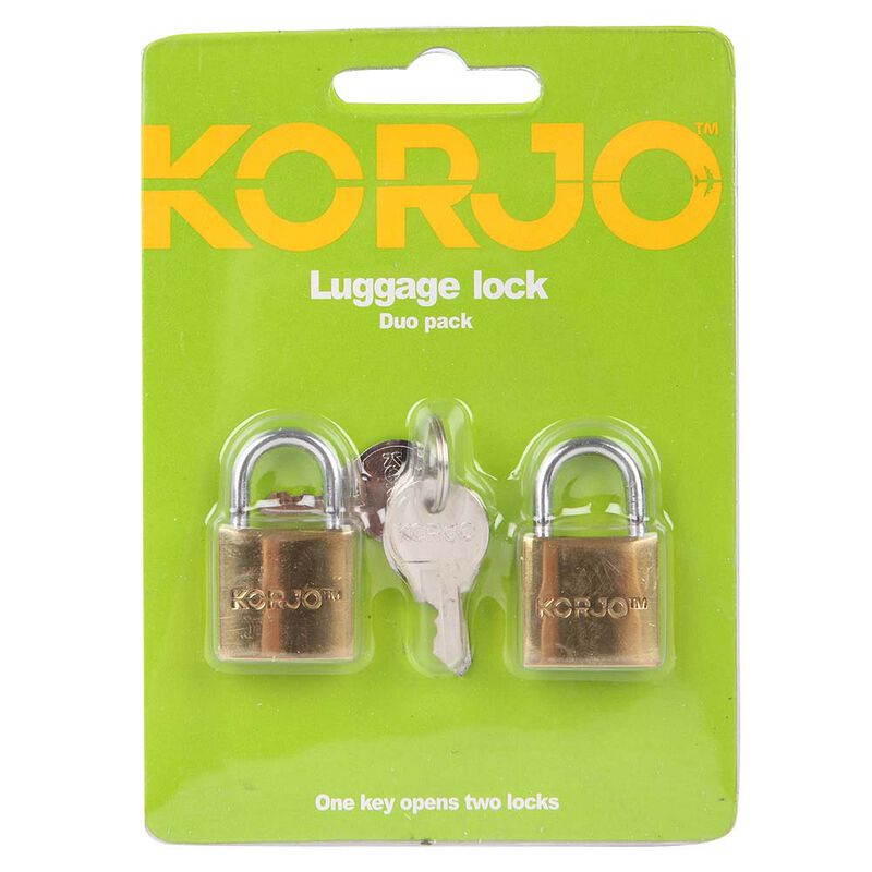 KORJO Duo Luggage Padlock Pack image number 0
