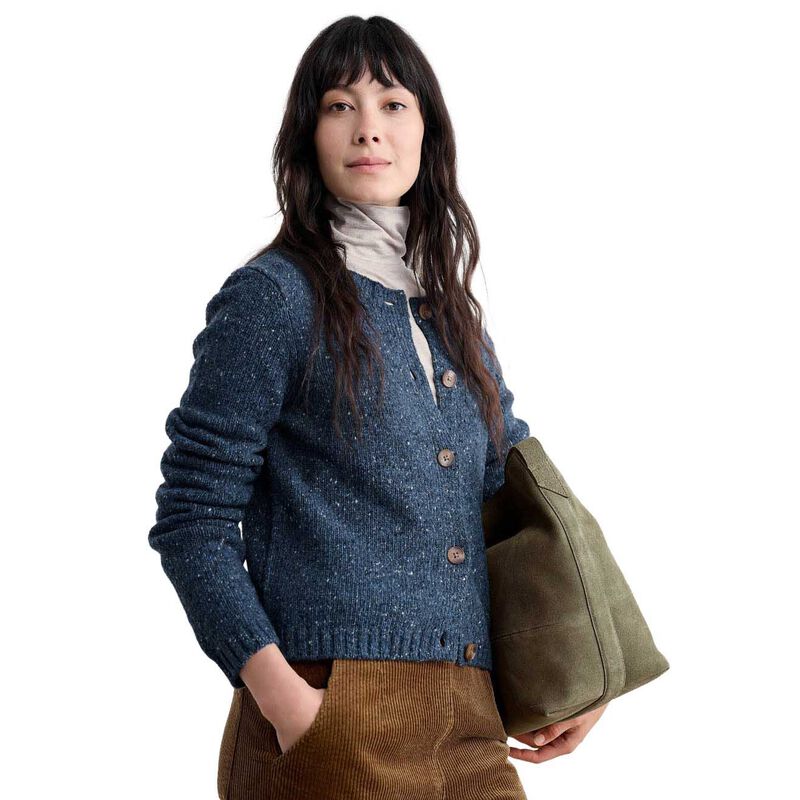 Seasalt Cornwall Dawson Pick Cardigan Merino Starling image number 0