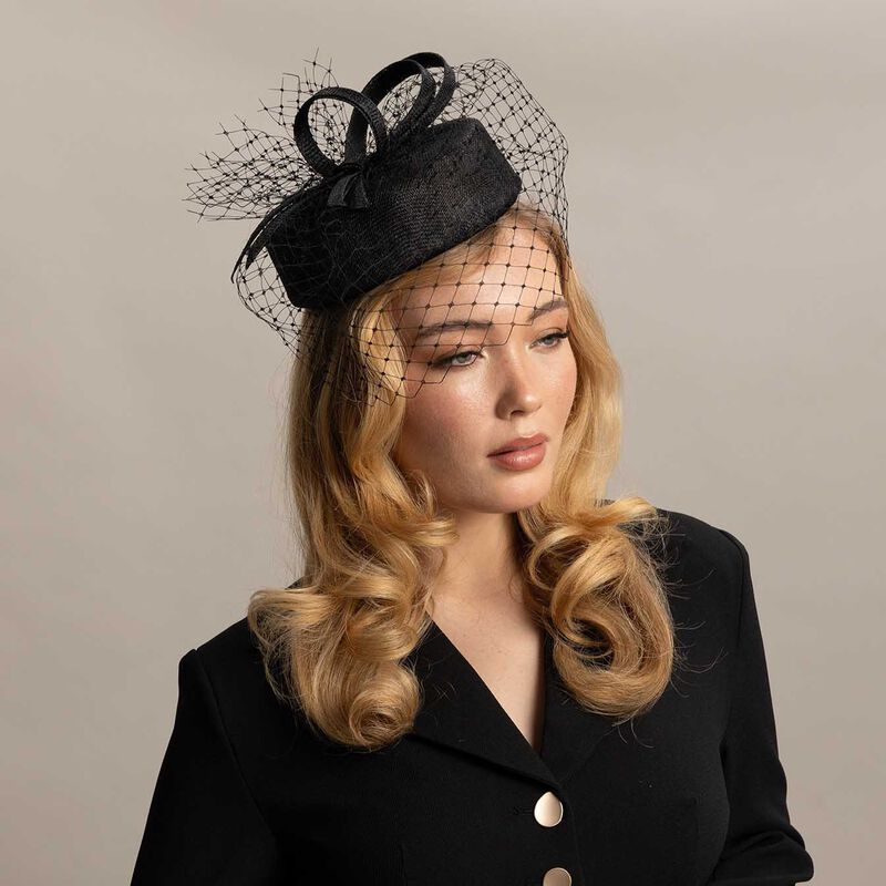 Morgan & Taylor Cheryl Pillbox Hat image number 1