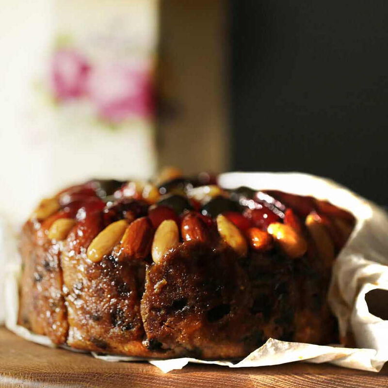 Pohutukawa Pantry Vegan Christmas Cake 1kg image number 1