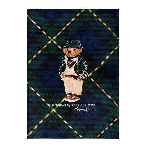 Polo Ralph Lauren Highmoore Polo Bear Throw Blanket 50x70