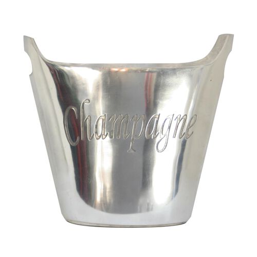 French Country Oval Champagne Bucket with Han