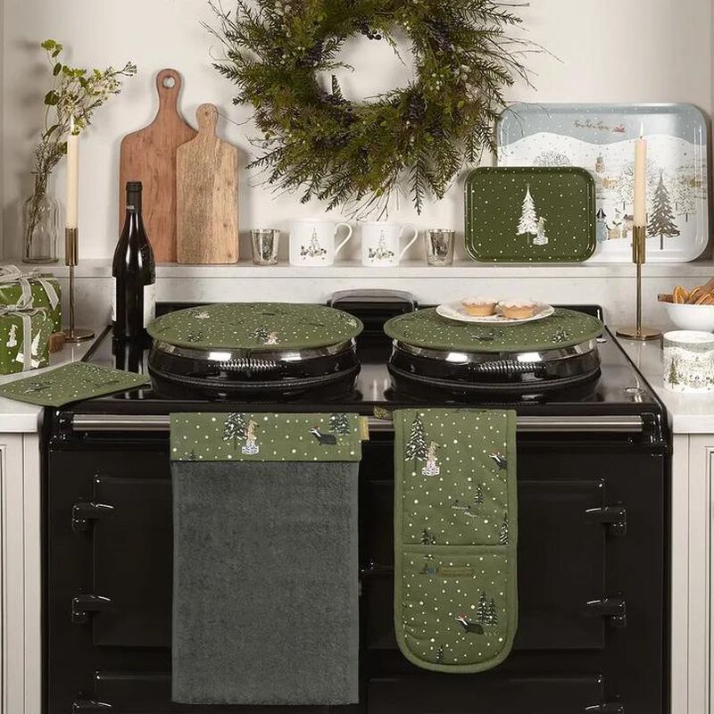 Sophie Allport Festive Forest Double Oven Glove image number 2