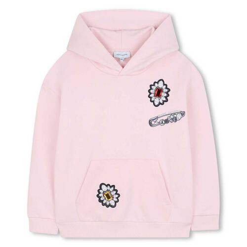 MARC JACOBS French Terry Hoodie 3Y-6Y