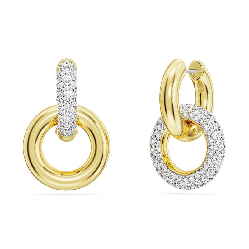 Swarovski Dextera Hoop Earrings image number 3