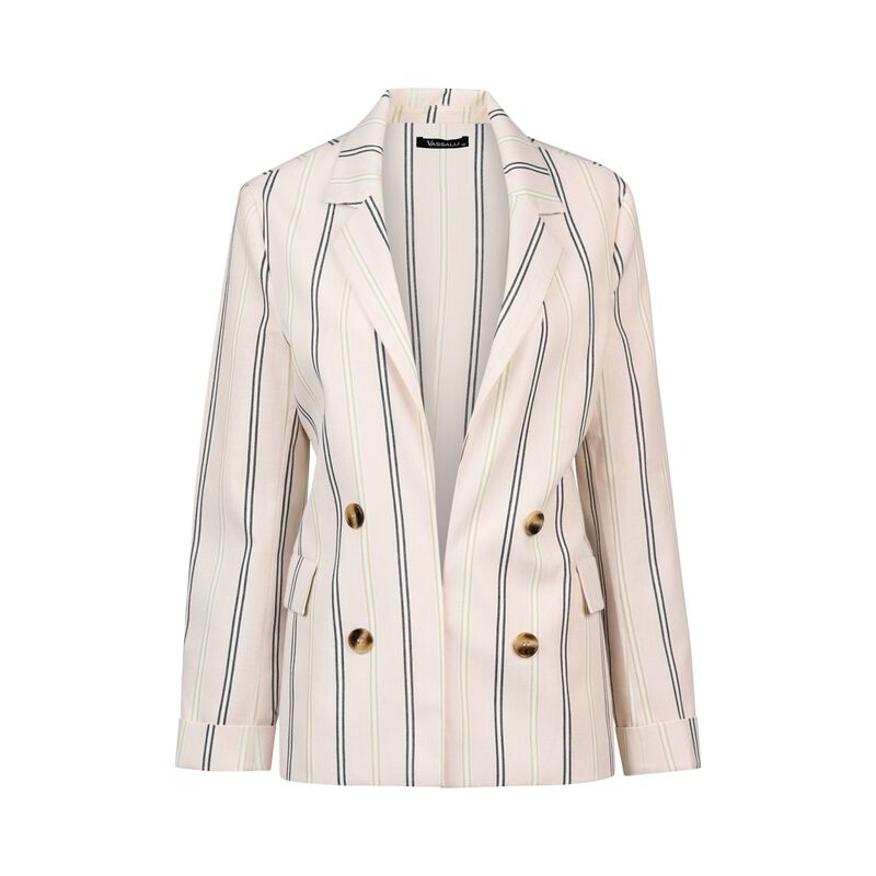 Vassalli 3/4 Sleeve Open Blazer image number 2