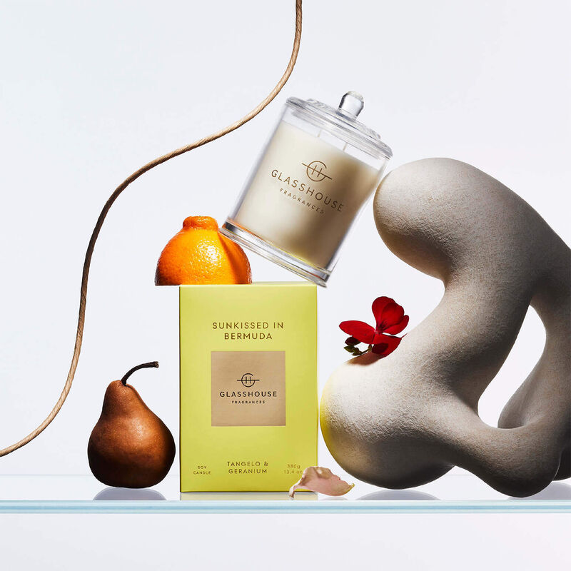 Glasshouse Fragrances Sunkissed In Bermuda Soy Candle 380g image number 1