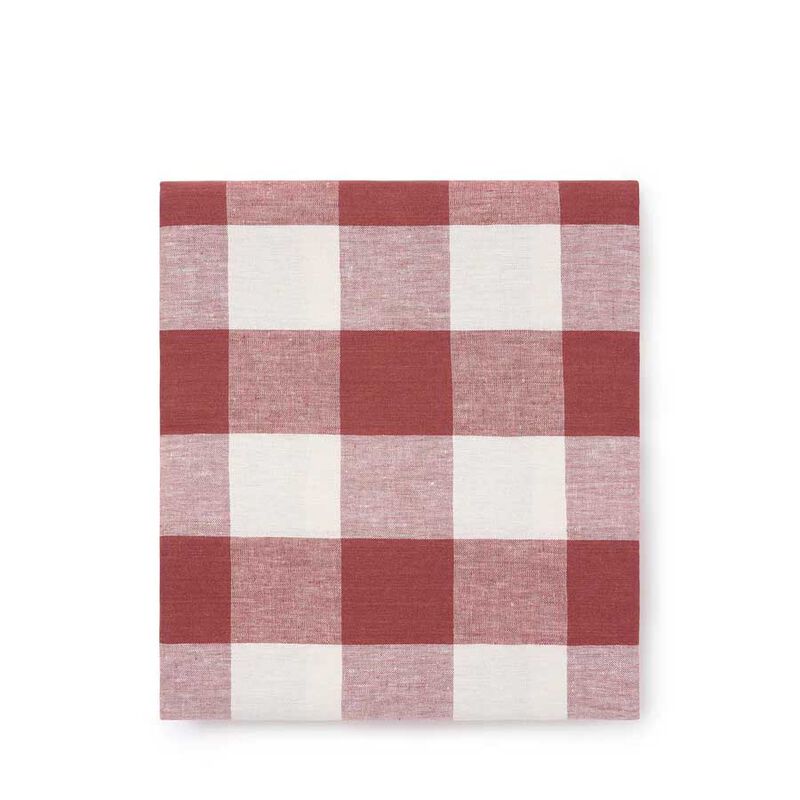 Sophie Allport Rustic Red Gingham Tablecloth image number 0