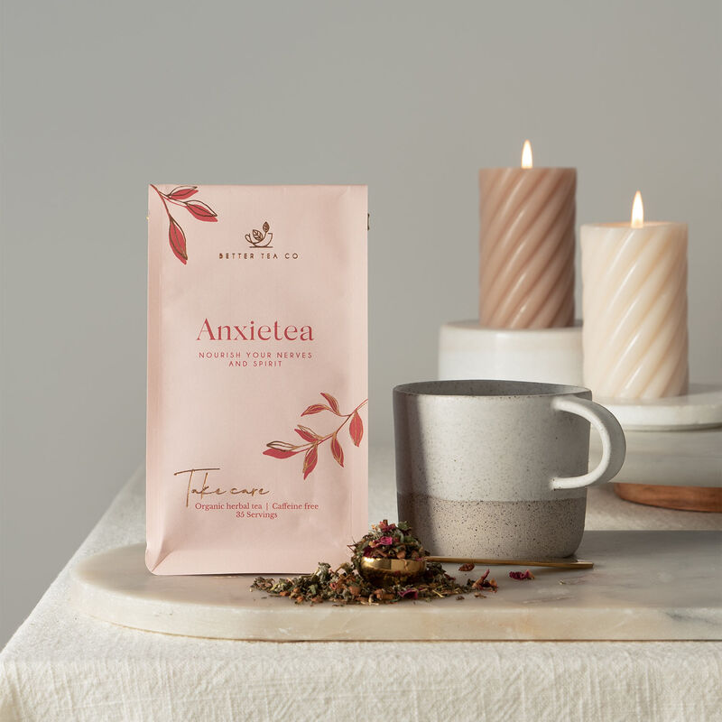 Better Tea Co. Anxietea Compostable Pouch 60g image number 1